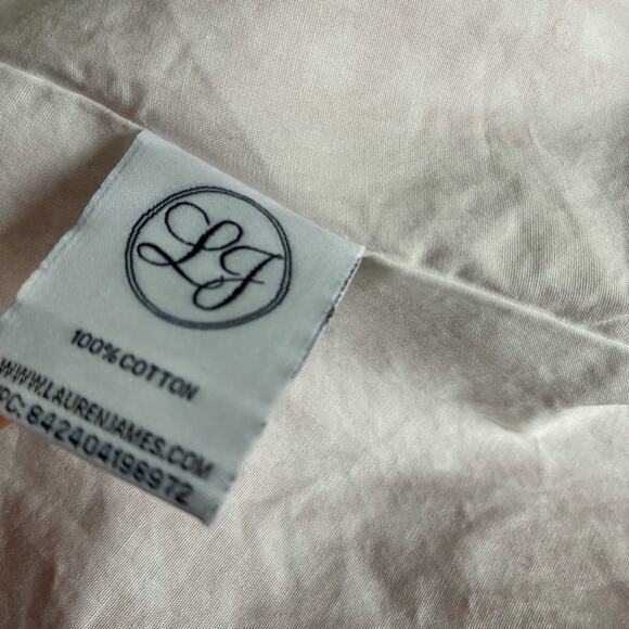 New England Classic Coastal Preppy Red Gingham Top One Shoulder Top Nantucket M - Picture 10 of 12